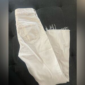 MOTHER The Insider Crop Step Fray -Size 24